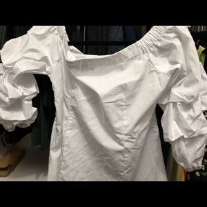 White used blouse